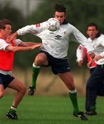 31 August 1998; Keith O'Neill during a Republic of Ireland Training Session in Clonshaugh in Dublin. Photo by David Maher/Sportsfile
