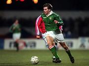 25 March 1998; Kevin Kilbane of Republic of Ireland during the International Friendly between Czech Republic and Republic of Ireland at Andruv Stadion in Olomouc, Czech Republic. Photo by David Maher/Sportsfile