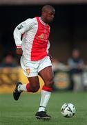 25 July 1998; Leon Braithwaite of St. Patrick's Athletic during the Club Friendly between St. Patrick's Athletic and Bolton Wanderers at Richmond Park in Dublin. Photo by Brendan Moran/Sportsfile
