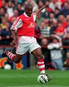 31 July 1998; Leon Braithwaite of St. Patrick's Athletic during the Carlsberg Trophy match between St. Patrick's Athletic and Liverpool at Lansdowne Road in Dublin. Photo by David Maher/Sportsfile