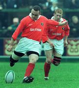 26 September 1998; Michael Lynch of Munster during the Heineken Cup Pool B Round 2 match between Munster and Neath at Musgrave Park in Cork. Photo by Matt Browne/Sportsfile