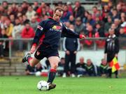 25 October 1998; Packie Lynch of St. Patrick's Athletic during the Harp Lager League Cup Semi-Final match between Cork City and St. Patrick's Athletic at Turners Corss in Cork. Photo by David Maher/Sportsfile