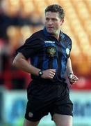 26 October 1998; Referee Paul McKeown during the Harp Lager National League Premier Division match between Shelbourne and Bohemians at Tolka Park in Dublin. Photo by Ray McManus/Sportsfile