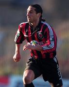 14 August 1998; Raffaelo De Gregorio of Bohemians during the Harp Lager League Cup match between Bohemians amd Shamrock Rovers at Dalymount Park in Dublin. Photo by Matt Browne/Sportsfile