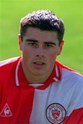 1 October 1995; Robert Brunton of Sligo Rovers prior to the Bord Gáis National League Premier Division match between UCD and Sligo Rovers at Belfield Bowl in UCD, Dublin. Photo by David Maher/Sportsfile