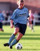 25 October 1998; Robert Dunne of UCD during the Harp Lager National League Premier Division match between UCD and Derry City at the Belfield Bowl in Dublin. Photo by Ray Lohan/Sportsfile