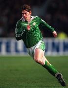 22 April 1998; Rory Delap of Republic of Ireland during the International Friendly between Republic of Ireland and Argentina at Lansdowne Road in Dublin. Photo by Matt Browne/Sportsfile