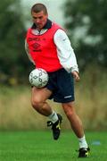 31 August 1998; Roy Keane during a Republic of Ireland Training Session in Clonshaugh in Dublin. Photo by David Maher/Sportsfile