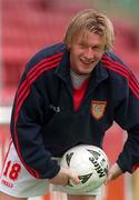 28 July 1998; Trevor Molloy during a St. Patrick's Athletic Training Session at Richmond Park in Dublin. Photo by Matt Browne/Sportsfile