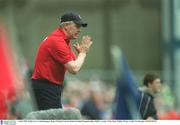 1 June 2003; Paddy Carr, Louth manager. Bank of Ireland Leinster Senior Football Championship, Dublin v Louth, Croke Park, Dublin. Picture credit; Pat Murphy / SPORTSFILE