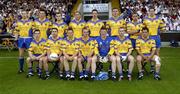 26 July 2003; The Roscommon team prior to the Bank of Ireland Senior Football Championship Qualifier between Kildare and Roscommon at O'Moore Park in Portlaoise, Laois. Photo by Damien Eagers/Sportsfile