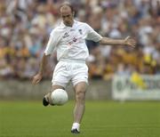 26 July 2003; Killian Brennan of Kildare during the Bank of Ireland Senior Football Championship Qualifier between Kildare and Roscommon at O'Moore Park in Portlaoise, Laois. Photo by Damien Eagers/Sportsfile