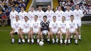 26 July 2003; The Kildare team prior to the Bank of Ireland Senior Football Championship Qualifier between Kildare and Roscommon at O'Moore Park in Portlaoise, Laois. Photo by Damien Eagers/Sportsfile