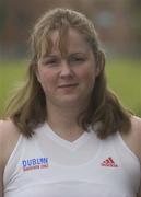 7 June 2003; Joanne Crofton one of the adidas Irish Runner marathon team. Picture credit; David Maher / SPORTSFILE *EDI*