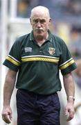 27 July 2003; Antrim manager Dinny Cahill during the Guinness All-Ireland Senior Hurling Championship Quarter Final between Wexford v Antrim at Croke Park in Dublin. Photo by Pat Murphy/Sportsfile