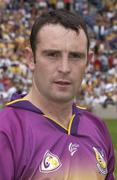27 July 2003; Paul Codd of Wexford prior to the Guinness All-Ireland Senior Hurling Championship Quarter Final between Wexford v Antrim at Croke Park in Dublin. Photo by Pat Murphy/Sportsfile
