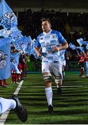 3 November 2017; Jordi Murphy of Leinster ahead of the Guinness PRO14 Round 8 match between Glasgow Warriors and Leinster at Scotstoun in Glasgow, Scotland. Photo by Ramsey Cardy/Sportsfile