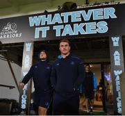 3 November 2017; Peter Dooley of Leinster ahead of the Guinness PRO14 Round 8 match between Glasgow Warriors and Leinster at Scotstoun in Glasgow, Scotland. Photo by Ramsey Cardy/Sportsfile