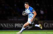 3 November 2017; Jordan Larmour of Leinster during the Guinness PRO14 Round 8 match between Glasgow Warriors and Leinster at Scotstoun in Glasgow, Scotland. Photo by Ramsey Cardy/Sportsfile