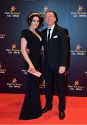 3 November 2017; Aine and Ollie Canning of Galway upon arrival at the PwC All Stars 2017 at the Convention Centre in Dublin. Photo by Brendan Moran/Sportsfile
