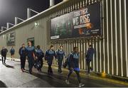 4 November 2017; Cheetahs players arrive ahead of the Guinness PRO14 Round 8 match between Connacht and Cheetahs at the Sportsground in Galway. Photo by Ramsey Cardy/Sportsfile