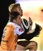 4 November 2017; Darragh Leader of Connacht in action against Tian Meyer of Cheetahs during the Guinness PRO14 Round 8 match between Connacht and Cheetahs at the Sportsground in Galway. Photo by Ramsey Cardy/Sportsfile