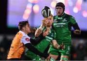 4 November 2017; Darragh Leader of Connacht in action against Tian Meyer of Cheetahs during the Guinness PRO14 Round 8 match between Connacht and Cheetahs at the Sportsground in Galway. Photo by Ramsey Cardy/Sportsfile