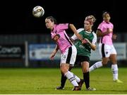 4 November 2017; Emma Hansberry of Wexford Youths in action against Lauren Kealey of Peamount United during the Continental Tyres Women's National League match between Wexford Youths and Peamount United at Ferrycarrig Park in Wexford. Photo by Matt Browne/Sportsfile