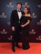 3 November 2017; Mayo footballer David Clarke and Paula Clarke upon arrival at the PwC All Stars 2017 at the Convention Centre in Dublin. Photo by Brendan Moran/Sportsfile