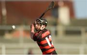 5 November 2017; Pauric Mahony of Ballygunner takes a free during the AIB Munster GAA Hurling Senior Club Championship Semi-Final match between Ballygunner and Sixmilebridge at Walsh Park in Waterford. Photo by Piaras Ó Mídheach/Sportsfile