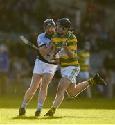 5 November 2017; Kevin Ryan of Na Piarsaigh in action against Andrew Murphy of Blackrock during the AIB Munster GAA Hurling Senior Club Championship Semi-Final match between Na Piarsaigh and Blackrock at the Gaelic Grounds in Limerick. Photo by Daire Brennan/Sportsfile
