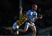 5 November 2017; Adrian Breen of Na Piarsaigh in action against Andrew Murphy of Blackrock during the AIB Munster GAA Hurling Senior Club Championship Semi-Final match between Na Piarsaigh and Blackrock at the Gaelic Grounds in Limerick. Photo by Daire Brennan/Sportsfile
