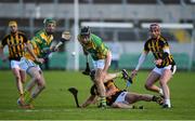 5 November 2017; Ciaran Slevin of Kilcormac - Killoughey in action against Shane Clavin of Castletown Geoghegan during the AIB Leinster GAA Hurling Senior Club Championship Quarter-Final match between Kilcormac - Killoughey and Castletown Geoghegan at Bord na Mona O'Connor Park in Tullamore, Co Offaly. Photo by Philip Fitzpatrick/Sportsfile