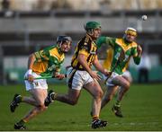 5 November 2017; Joe Clarke of Castletown Geoghegan in action against Enda Grogan of Kilcormac - Killoughey during the AIB Leinster GAA Hurling Senior Club Championship Quarter-Final match between Kilcormac - Killoughey and Castletown Geoghegan at Bord na Mona O'Connor Park in Tullamore, Co Offaly. Photo by Philip Fitzpatrick/Sportsfile