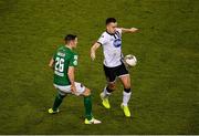 5 November 2017; Robbie Benson of Dundalk in action against Garry Buckley of Cork City during the Irish Daily Mail FAI Senior Cup Final match between Cork City and Dundalk at Aviva Stadium in Dublin. Photo by Sam Barnes/Sportsfile