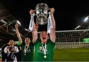 5 November 2017; Cork City's Achille Campion celebrates following the Irish Daily Mail FAI Senior Cup Final match between Cork City and Dundalk at the Aviva Stadium in Dublin. Photo by Ramsey Cardy/Sportsfile