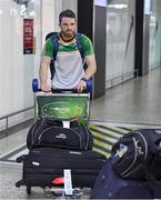 6 November 2017; Chris Barrett as the 2017 Ireland International Rules Squad arrive in Melbourne at Melbourne Airport, in Australia. Photo by Ray McManus/Sportsfile