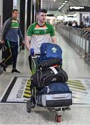 6 November 2017; Brendan Harrison as the 2017 Ireland International Rules Squad arrive in Melbourne at Melbourne Airport, in Australia. Photo by Ray McManus/Sportsfile