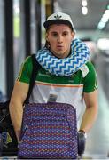 6 November 2017; Shane Walsh as the 2017 Ireland International Rules Squad arrive in Melbourne at Melbourne Airport, in Australia. Photo by Ray McManus/Sportsfile