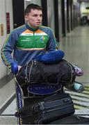 6 November 2017; Sean Powter as the 2017 Ireland International Rules Squad arrive in Melbourne at Melbourne Airport, in Australia. Photo by Ray McManus/Sportsfile
