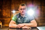 6 November 2017; Keith Earls poses for a portrait following an Ireland Rugby Press Conference at Carton House in Maynooth, Kildare. Photo by Ramsey Cardy/Sportsfile