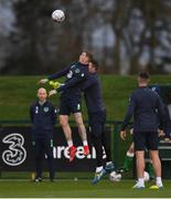 6 November 2017; James McClean and Colin Doyle of the Republic of Ireland during Squad Training at FAI National Training Centre, in Abbotstown, Dublin. Photo by Eóin Noonan/Sportsfile