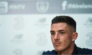 6 November 2017; Ciaran Clark of Republic of Ireland during a Press Conference at FAI National Training Centre, in Abbotstown, Dublin. Photo by Eóin Noonan/Sportsfile