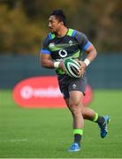 7 November 2017; Bundee Aki during Ireland rugby squad training at Carton House in Maynooth, Kildare. Photo by Brendan Moran/Sportsfile