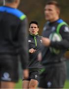 7 November 2017; Joey Carbery during Ireland rugby squad training at Carton House in Maynooth, Kildare. Photo by Brendan Moran/Sportsfile