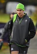 7 November 2017; Ultan Dillane arrives for Ireland rugby squad training at Carton House in Maynooth, Kildare. Photo by Brendan Moran/Sportsfile
