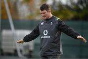 7 November 2017; Peter O'Mahony during Ireland rugby squad training at Carton House in Maynooth, Kildare. Photo by Brendan Moran/Sportsfile