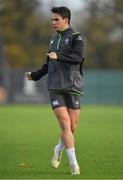 7 November 2017; Joey Carbery during Ireland rugby squad training at Carton House in Maynooth, Kildare. Photo by Brendan Moran/Sportsfile