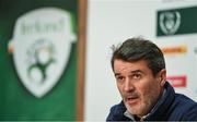7 November 2017; Republic of Ireland assistant manager Roy Keane during a Republic of Ireland press conference at FAI National Training Centre in Abbotstown, Dublin. Photo by Eóin Noonan/Sportsfile