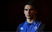 7 November 2017; Joey Carbery poses for a portrait after an Ireland rugby press conference at Carton House in Maynooth, Kildare. Photo by Brendan Moran/Sportsfile